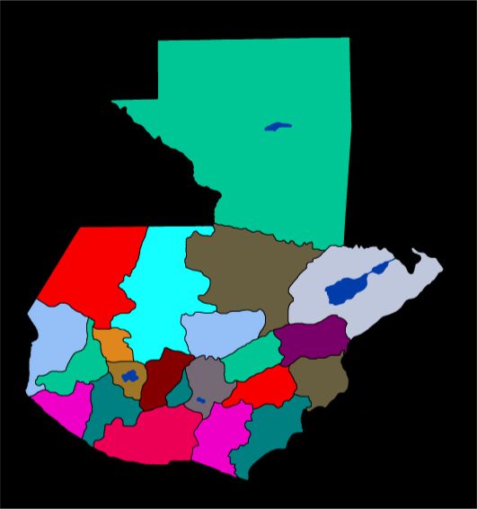 Guatemala Map